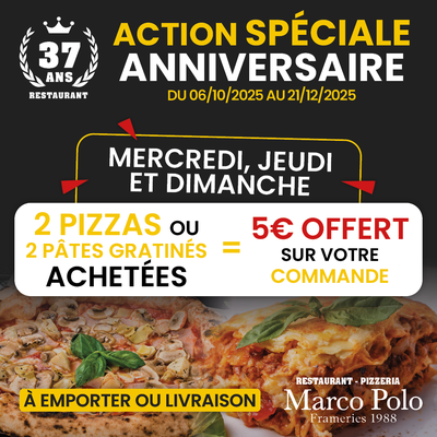 Action spéciale anniversaire